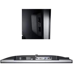 Dell 24" UltraSharp U2412M WUXGA IPS DP/VGA/DVI/USB fekete monitor (Használt A)