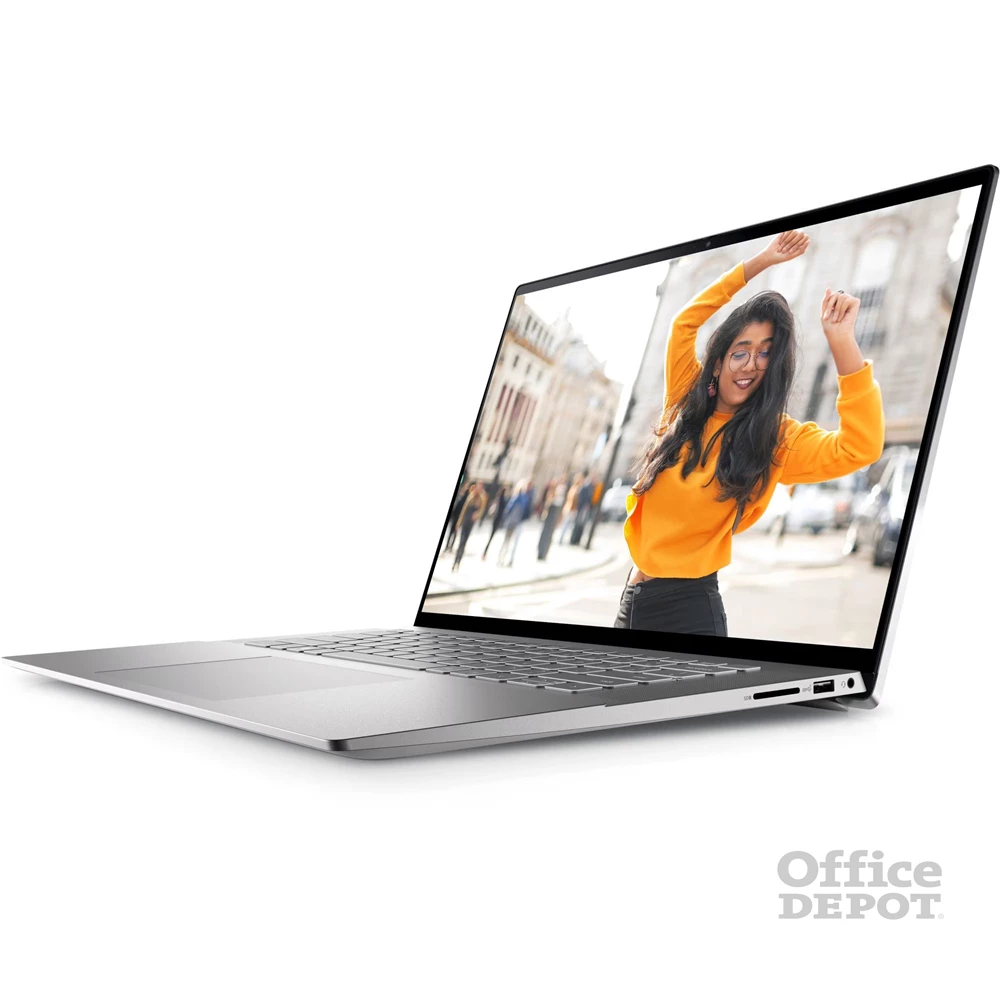 Dell Inspiron laptop (16"FHD/Intel Core i5-1235U/Int.VGA/8GB RAM/512GB/Win11) - ezüst
