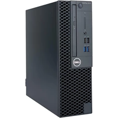 Dell OptiPlex 3070 SFF/i5-9400/16GB/256GB SSD/Win Pro COA/fekete asztali számítógép (Használt A+)