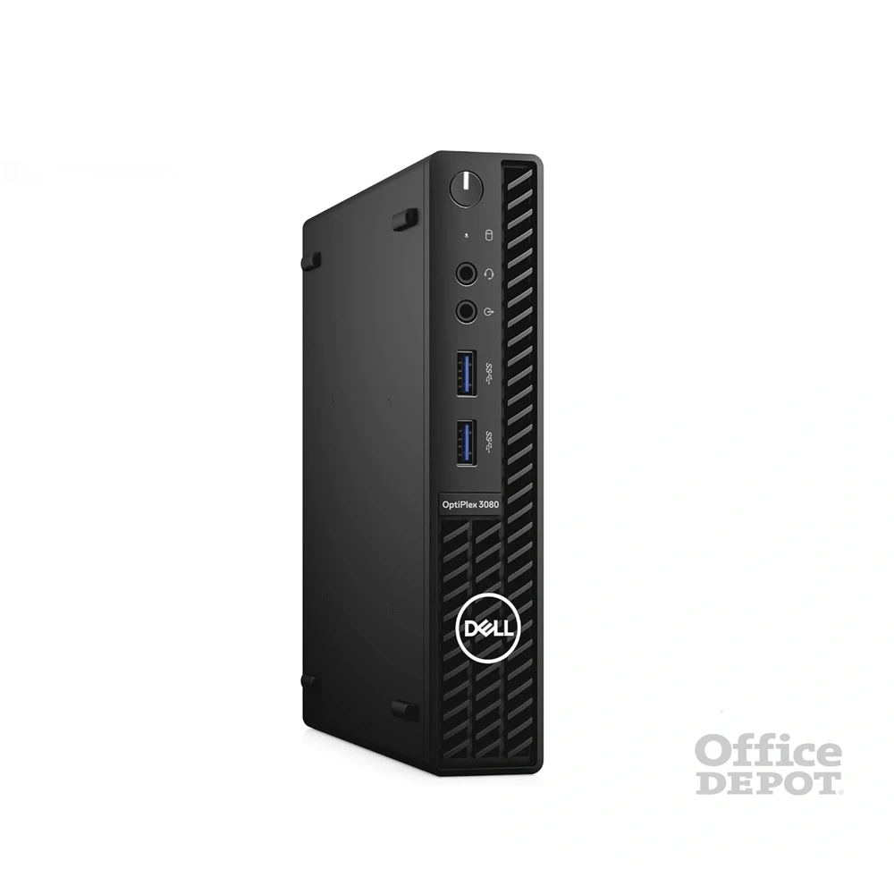 Dell OptiPlex 3090 Micro/i5-10th/16GB/256GB/Win Pro COA/fekete asztali számítógép (Használt A+)