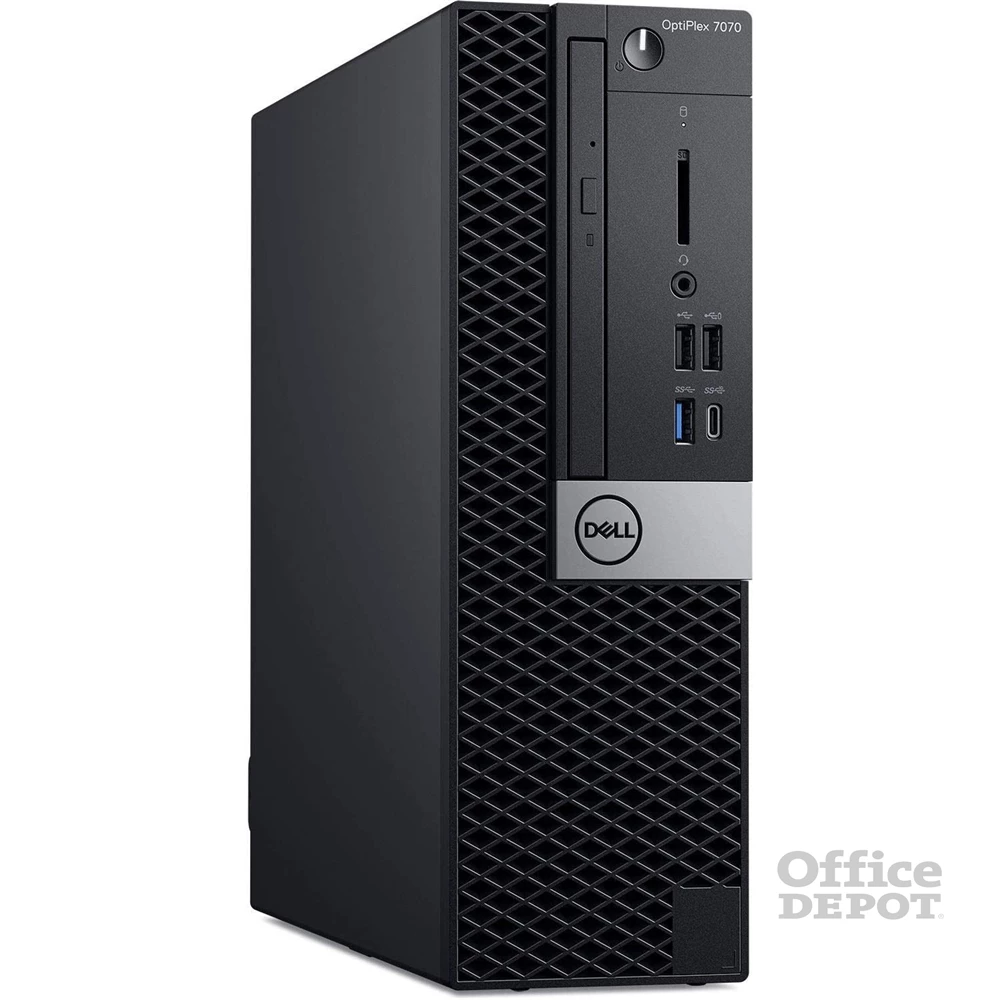 Dell OptiPlex 7070 SFF/i7-8700/32GB/512GB SSD/Win11 Pro COA/fekete asztali számítógép
