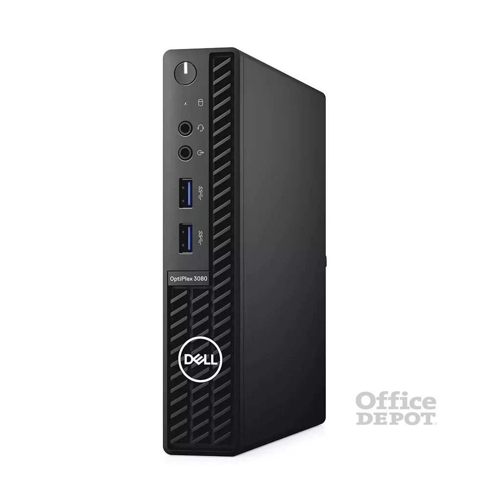 Dell Optiplex 3080 Mini PC /i5-10500T/16GB/1TB SSDD/fekete asztali számítógép
