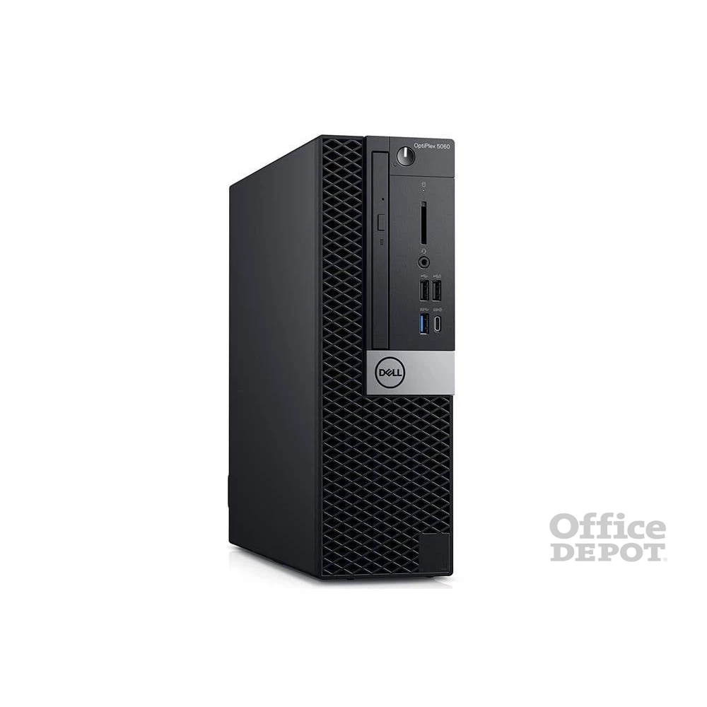 Dell Optiplex 5060 SFF/i5-8500/16GB/512GB SSD/Win Pro COA/fekete asztali számítógép (Használt A+,felújított)