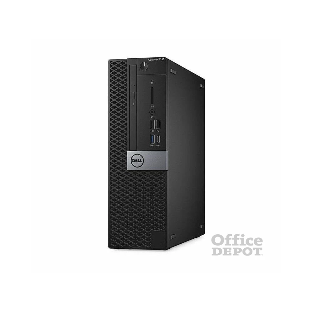 Dell Optiplex 7050 SFF/i5-6500/8GB/256GB SSD/Win Pro COA/fekete asztali számítógép (Használt A+,felújított)