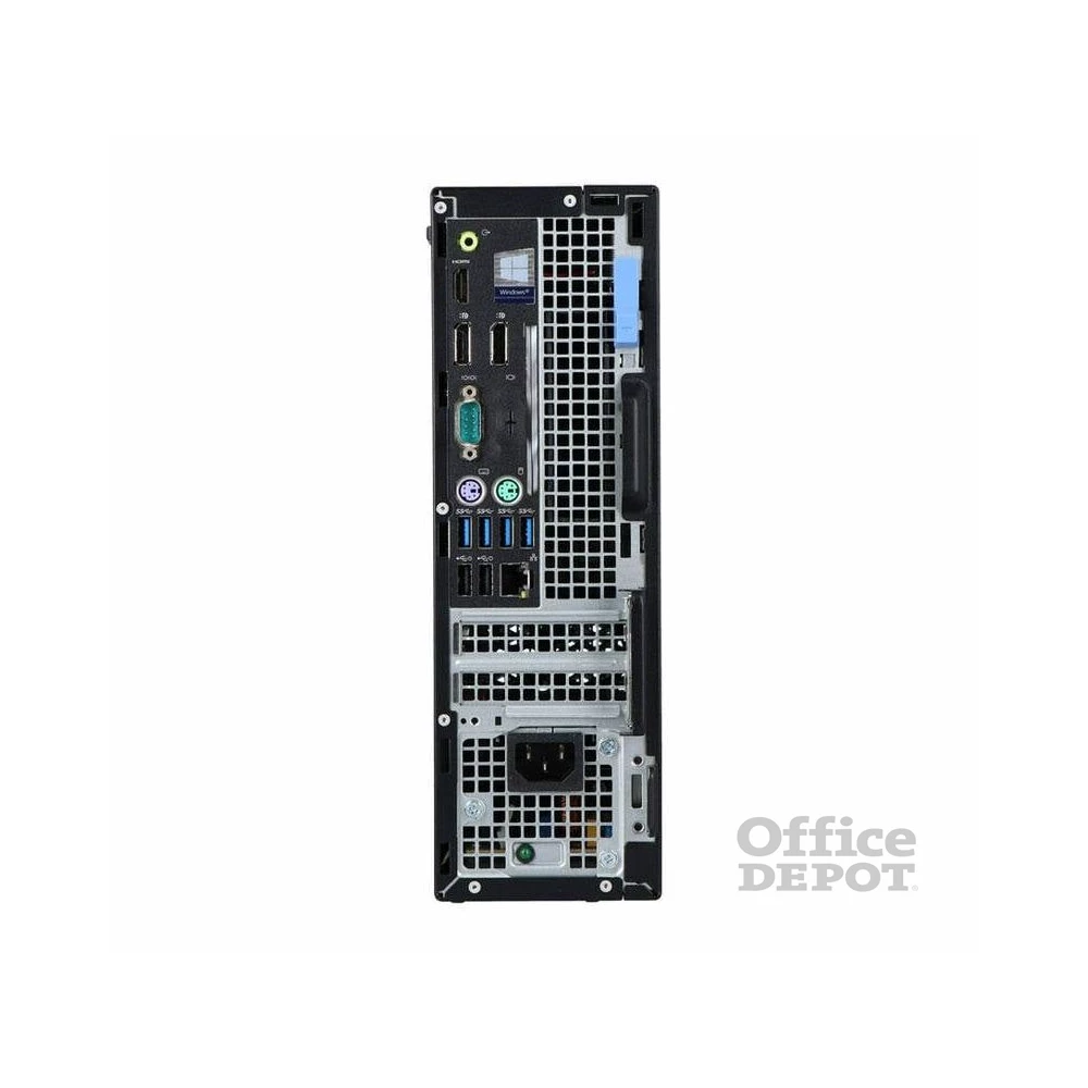 Dell Optiplex 7050 SFF/i5-6500/8GB/256GB SSD/Win Pro COA/fekete asztali számítógép (Használt A+,felújított)