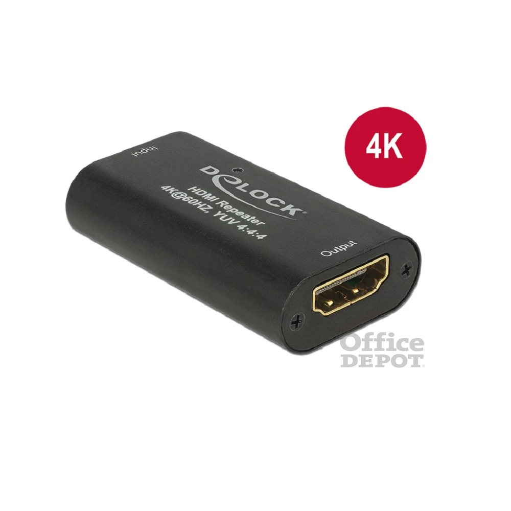 Delock 11462 HDMI 4K 60 Hz UHD 30 m jelismétlő