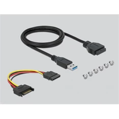 Delock 64058 1xUSB-C 3.2/2xUSB-A + SD/MicroSD 3,5" beépíthető kártyaolvasó Delock 64058 1xUSB-C 3.2/2xUSB-A + SD/MicroSD 3,5" beépíthető kártyaolvasó