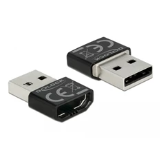 Delock 65680 HDMI-A anya > USB-A apa fekete adapter Delock 65680 HDMI-A anya > USB-A apa fekete adapter