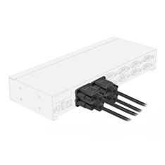 Delock 87308 50cm RS-232 D-Sub 9 anya - anya soros kábel Delock 87308 50cm RS-232 D-Sub 9 anya - anya soros kábel