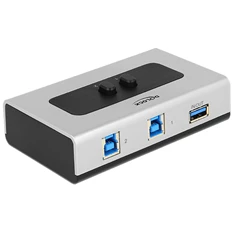 Delock 87667 2 portos manuális kétirányú USB 3.0 kapcsoló Delock 87667 2 portos manuális kétirányú USB 3.0 kapcsoló