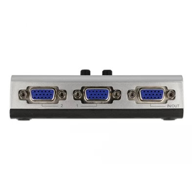 Delock 87758 2 portos manuális kétirányú VGA switch Delock 87758 2 portos manuális kétirányú VGA switch