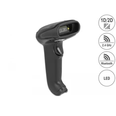 Delock 90562 1D/2D 2,4GHz/Bt/USB vonalkódolvasó Delock 90562 1D/2D 2,4GHz/Bt/USB vonalkódolvasó