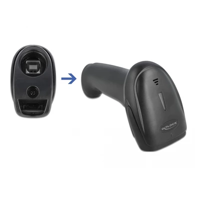 Delock 90562 1D/2D 2,4GHz/Bt/USB vonalkódolvasó Delock 90562 1D/2D 2,4GHz/Bt/USB vonalkódolvasó