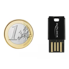 Delock 91603 Micro SD memóriakártyákhoz USB 2.0 kártyaolvasó Delock 91603 Micro SD memóriakártyákhoz USB 2.0 kártyaolvasó