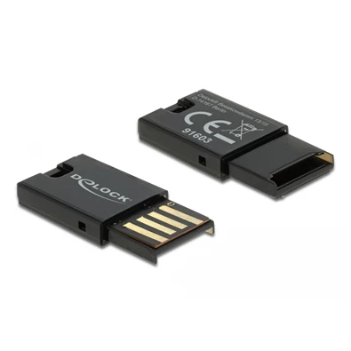 Delock 91603 Micro SD memóriakártyákhoz USB 2.0 kártyaolvasó Delock 91603 Micro SD memóriakártyákhoz USB 2.0 kártyaolvasó