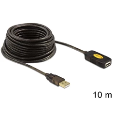 Delock 82446 USB 2.0 hosszabbító kábel, aktív 10m Delock 82446 USB 2.0 hosszabbító kábel, aktív 10m