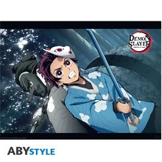 Demon Slayer "Tanjiro & Urokodaki" 52x38 cm poszter