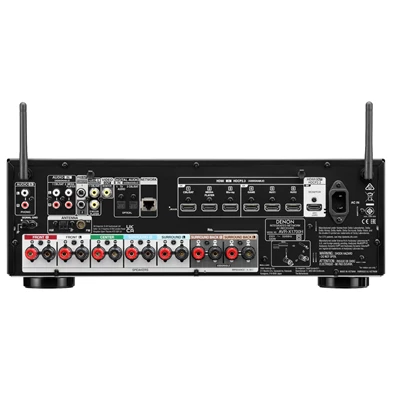 Denon AVR-X1700H 8K 7.2 csatornás fekete házimozi erősítő Denon AVR-X1700H 8K 7.2 csatornás fekete házimozi erősítő
