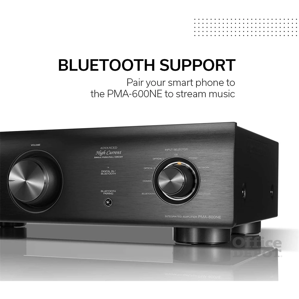 Denon PMA-600NE  fekete integrált sztereó erősítő