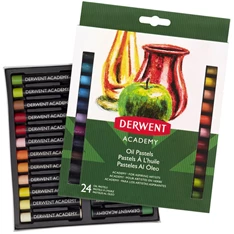 Derwent Academy 24db-os olajpasztell kréta készlet Derwent Academy 24db-os olajpasztell kréta készlet