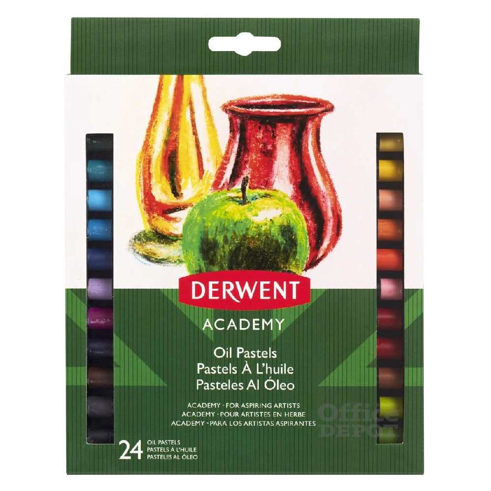 Derwent Academy 24db-os olajpasztell kréta készlet