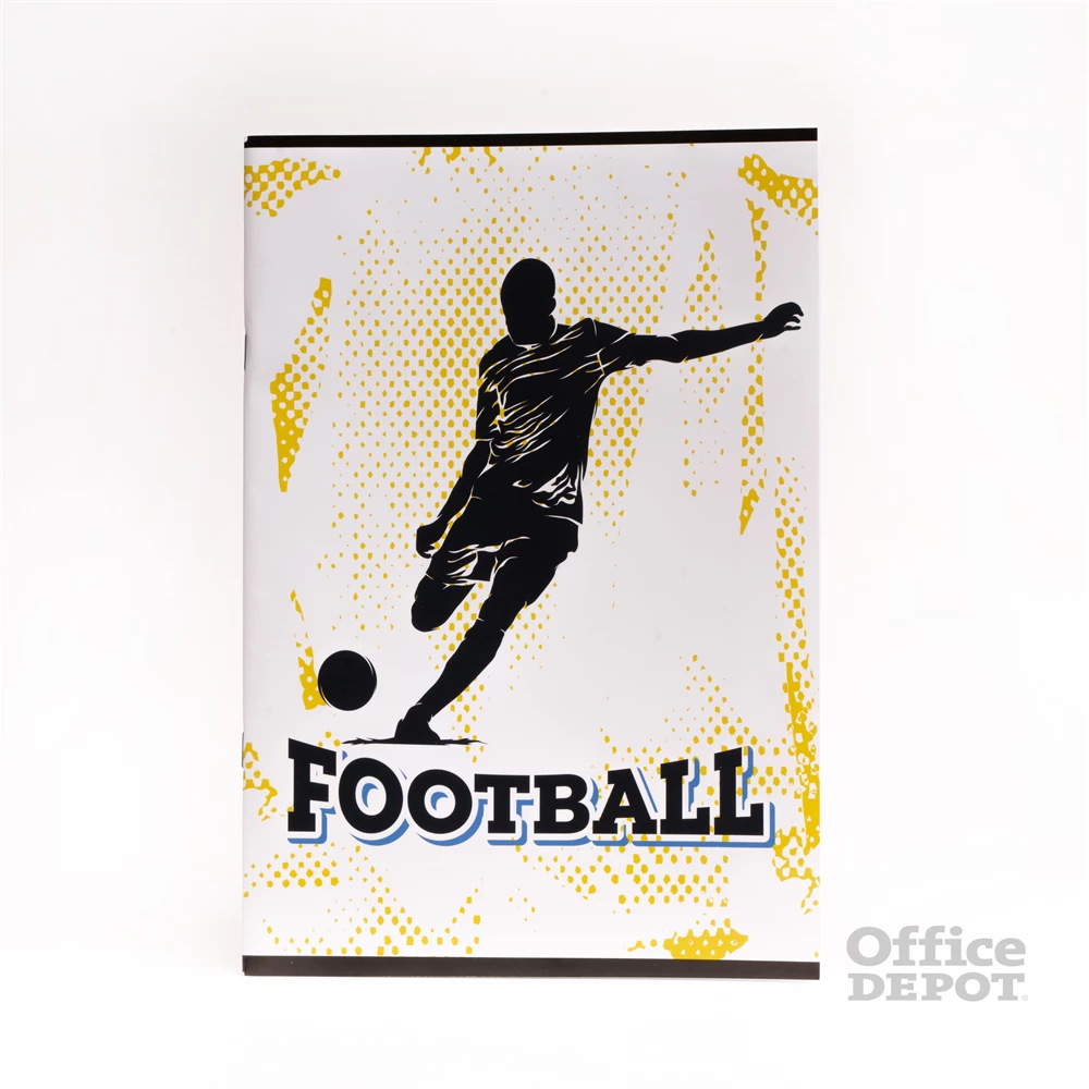 Design Sport A4 kockás 87-32 iskolai tűzött füzet