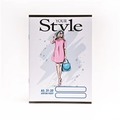 Design Style A5 szótár 31-32 iskolai tűzött füzet Design Style A5 szótár 31-32 iskolai tűzött füzet
