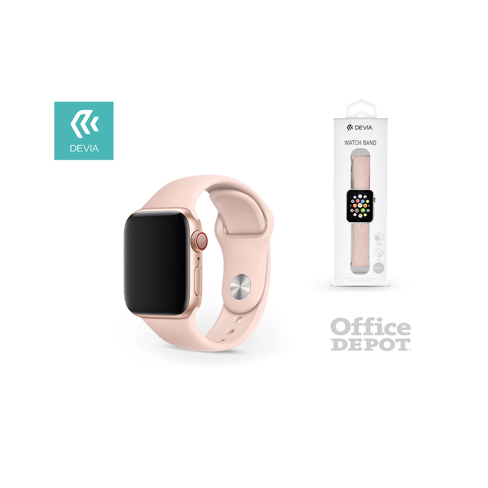 Devia ST324840 Devia 40mm iWatch rózsaszín óraszíj