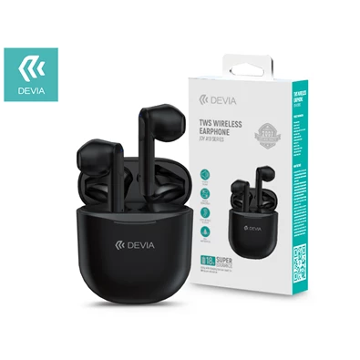Devia ST351068 Joy A10 Bluetooth True Wireless fekete fülhallgató Devia ST351068 Joy A10 Bluetooth True Wireless fekete fülhallgató