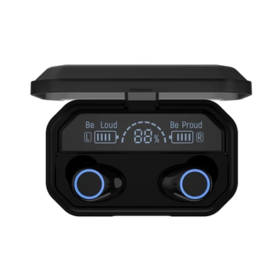Devia ST355158 Joy A12 fekete True Wireless Bluetooth fülhallgató Devia ST355158 Joy A12 fekete True Wireless Bluetooth fülhallgató