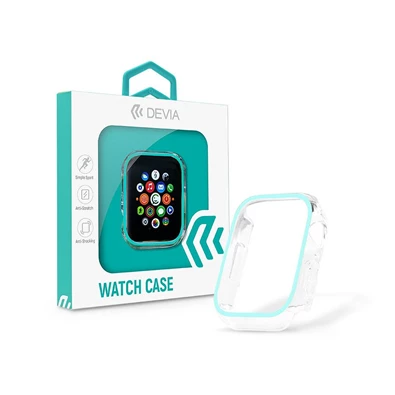 Devia ST365355 Apple Watch 44mm kék szilikon védőtok Devia ST365355 Apple Watch 44mm kék szilikon védőtok