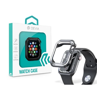 Devia ST366819 Apple Watch 41mm fekete ütésálló védőtok Devia ST366819 Apple Watch 41mm fekete ütésálló védőtok