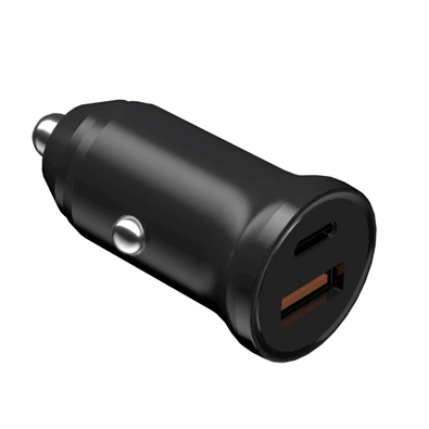 Devia ST385360 Smart Mini PD 30W+QC 3.0 USB+Type-C szivargyújtó töltő adapater Devia ST385360 Smart Mini PD 30W+QC 3.0 USB+Type-C szivargyújtó töltő adapater