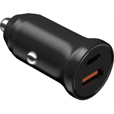 Devia ST385360 Smart Mini PD 30W+QC 3.0 USB+Type-C szivargyújtó töltő adapater Devia ST385360 Smart Mini PD 30W+QC 3.0 USB+Type-C szivargyújtó töltő adapater