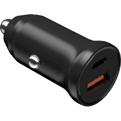 Devia ST385360 Smart Mini PD 30W+QC 3.0 USB+Type-C szivargyújtó töltő adapater Devia ST385360 Smart Mini PD 30W+QC 3.0 USB+Type-C szivargyújtó töltő adapater