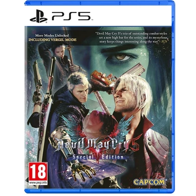 Devil May Cry 5 Special Edition PS5 játékszoftver (Használt - A) Devil May Cry 5 Special Edition PS5 játékszoftver (Használt - A)