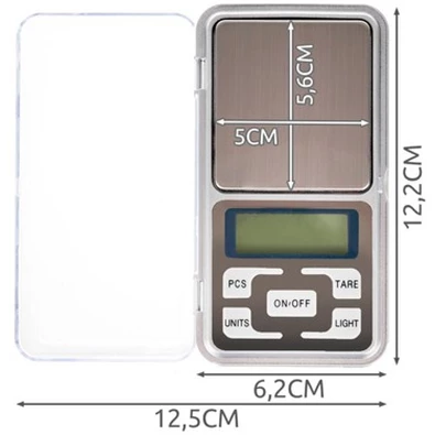 Ruhhy 500g-ig digitális zseb és ékszermérleg, mérési pontosság 0,1g Ruhhy 500g-ig digitális zseb és ékszermérleg, mérési pontosság 0,1g