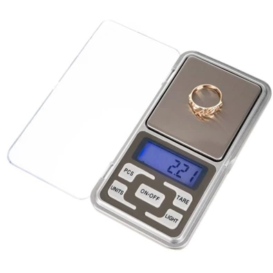 Ruhhy 500g-ig digitális zseb és ékszermérleg, mérési pontosság 0,1g Ruhhy 500g-ig digitális zseb és ékszermérleg, mérési pontosság 0,1g