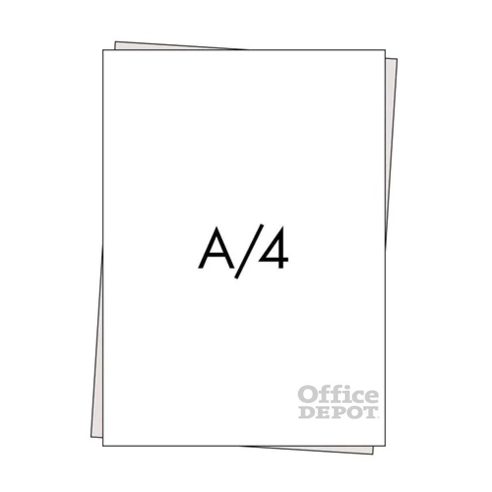 Dipa A4 180g-os 10 db/cs famentes műszaki rajzlap