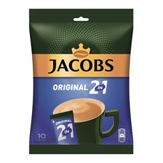 Douwe Egberts Jacobs 2in1 10x14g instant kávékeverék csomag Douwe Egberts Jacobs 2in1 10x14g instant kávékeverék csomag