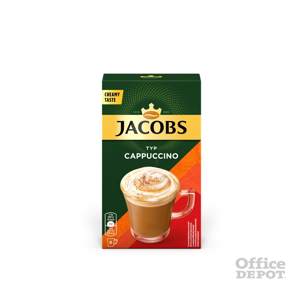 Douwe Egberts Jacobs Cappuccino Classic 8x11,6g instant kávékeverék csomag