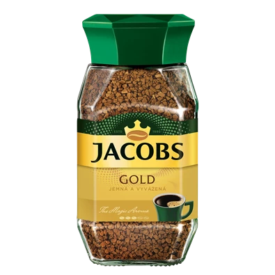 Douwe Egberts Jacobs Gold 200g instant kávé Douwe Egberts Jacobs Gold 200g instant kávé