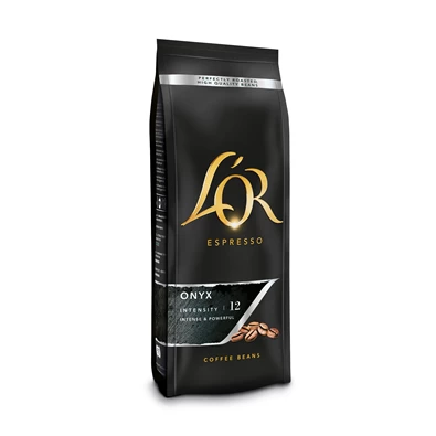 Douwe Egberts L`OR Espresso Onyx 500 g szemes kávé Douwe Egberts L`OR Espresso Onyx 500 g szemes kávé