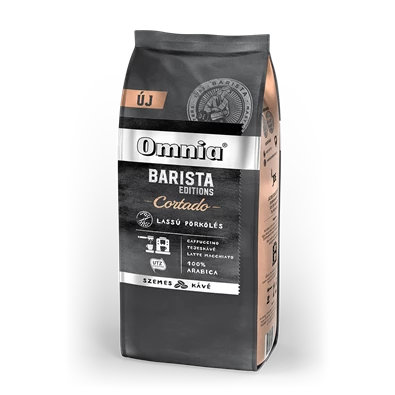 Douwe Egberts Omnia Barista Edition Cortado 900 g szemes kávé Douwe Egberts Omnia Barista Edition Cortado 900 g szemes kávé