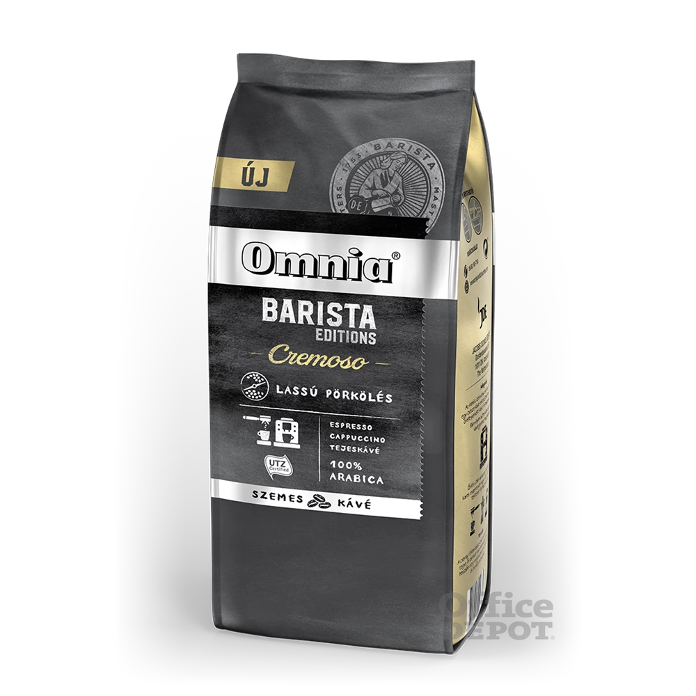 Douwe Egberts Omnia Barista Editions Cremoso 900 g szemes kávé