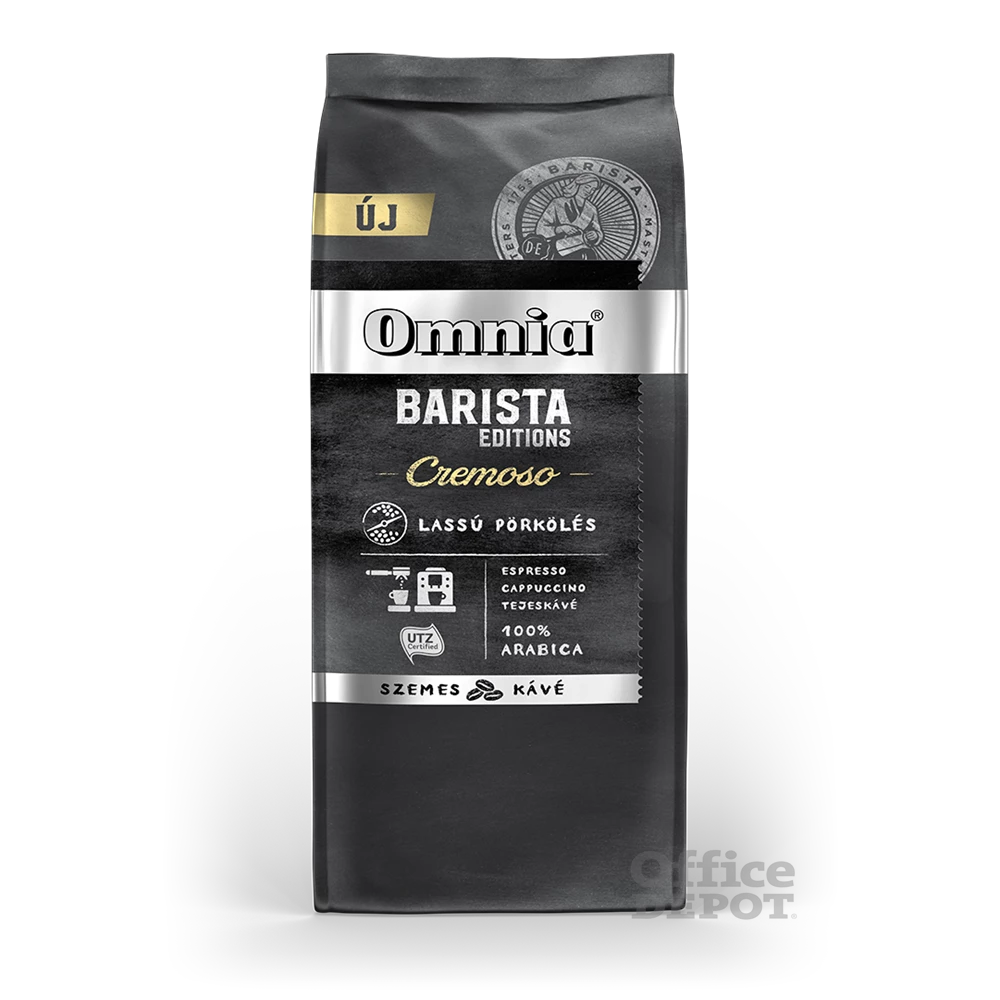Douwe Egberts Omnia Barista Editions Cremoso 900 g szemes kávé