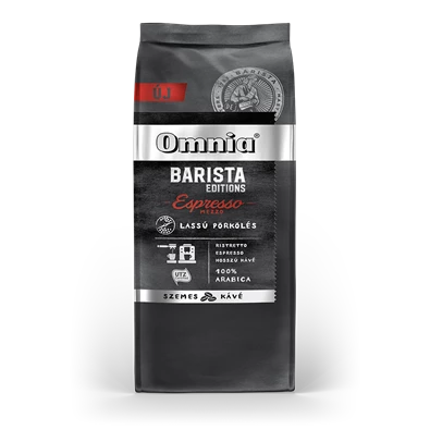 Douwe Egberts Omnia Barista Editions Espresso Mezzo 900 g szemes kávé Douwe Egberts Omnia Barista Editions Espresso Mezzo 900 g szemes kávé