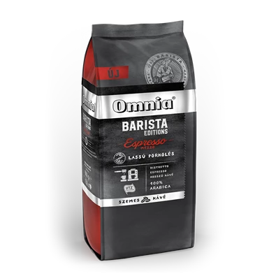 Douwe Egberts Omnia Barista Editions Espresso Mezzo 900 g szemes kávé Douwe Egberts Omnia Barista Editions Espresso Mezzo 900 g szemes kávé