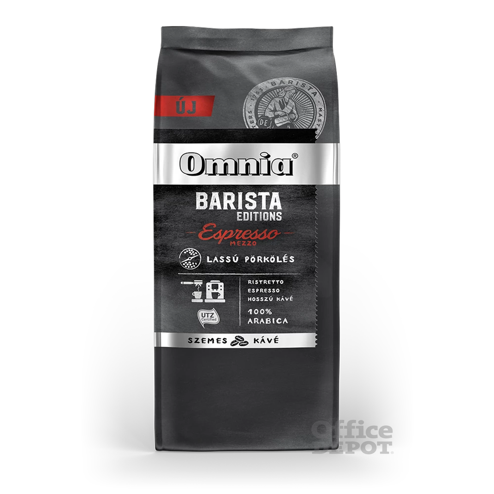 Douwe Egberts Omnia Barista Editions Espresso Mezzo 900 g szemes kávé