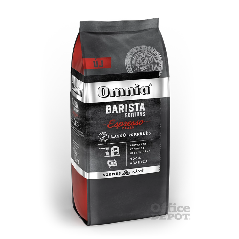 Douwe Egberts Omnia Barista Editions Espresso Mezzo 900 g szemes kávé